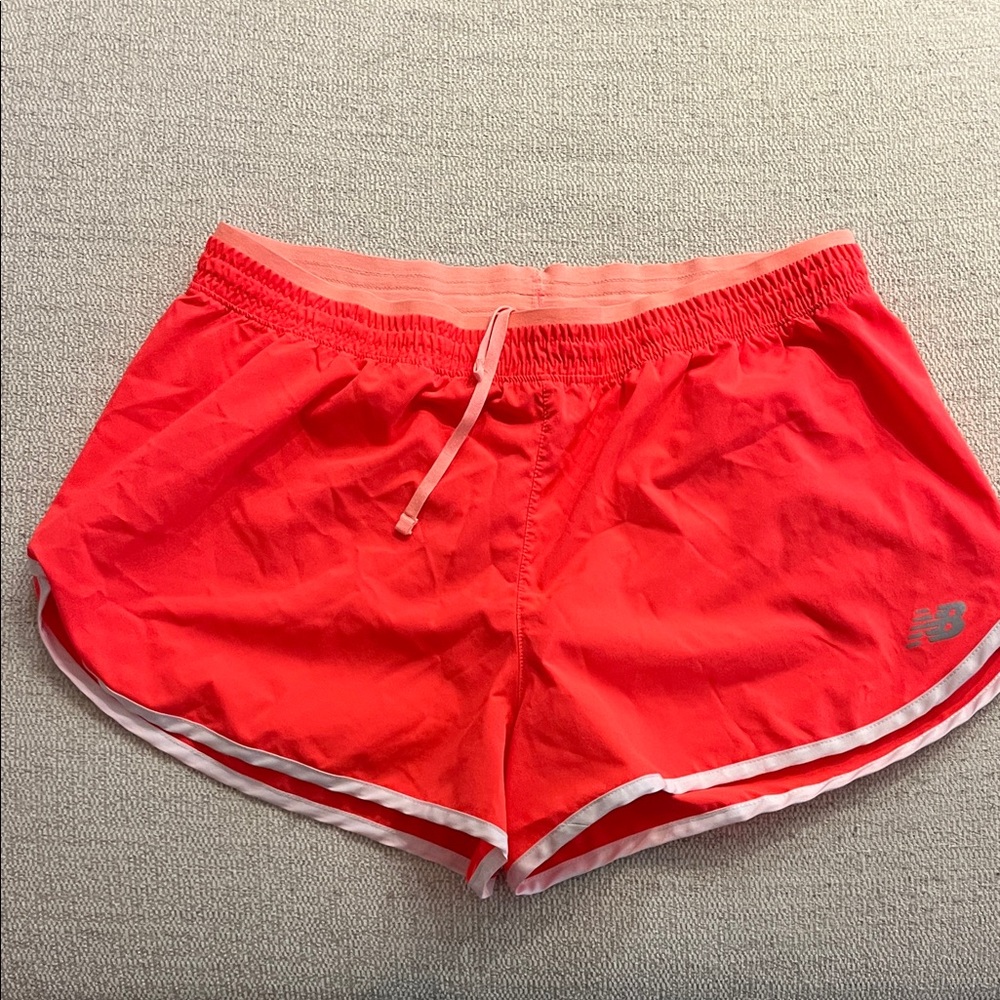 New Balance Women's Coral-Pink Athletic Shorts